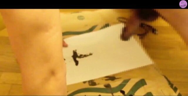 -正月-ちんちん書き初め~2022ver~