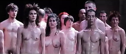 Nude Stage Performance Tragedie