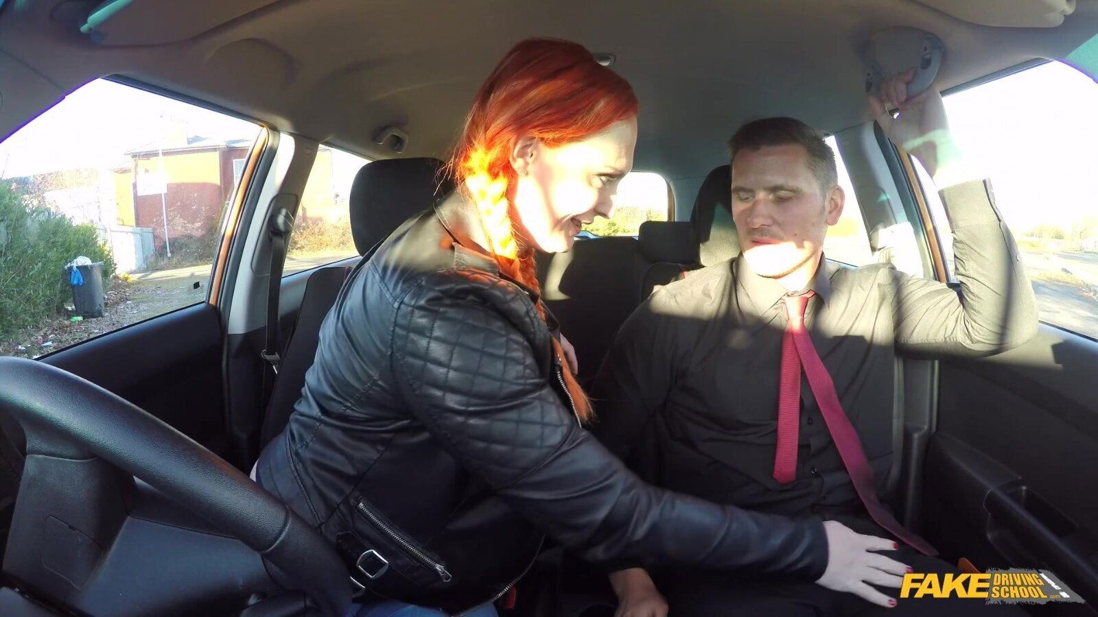 Fake Driving School Examiner Loves Learners Hairy Chloe Davis