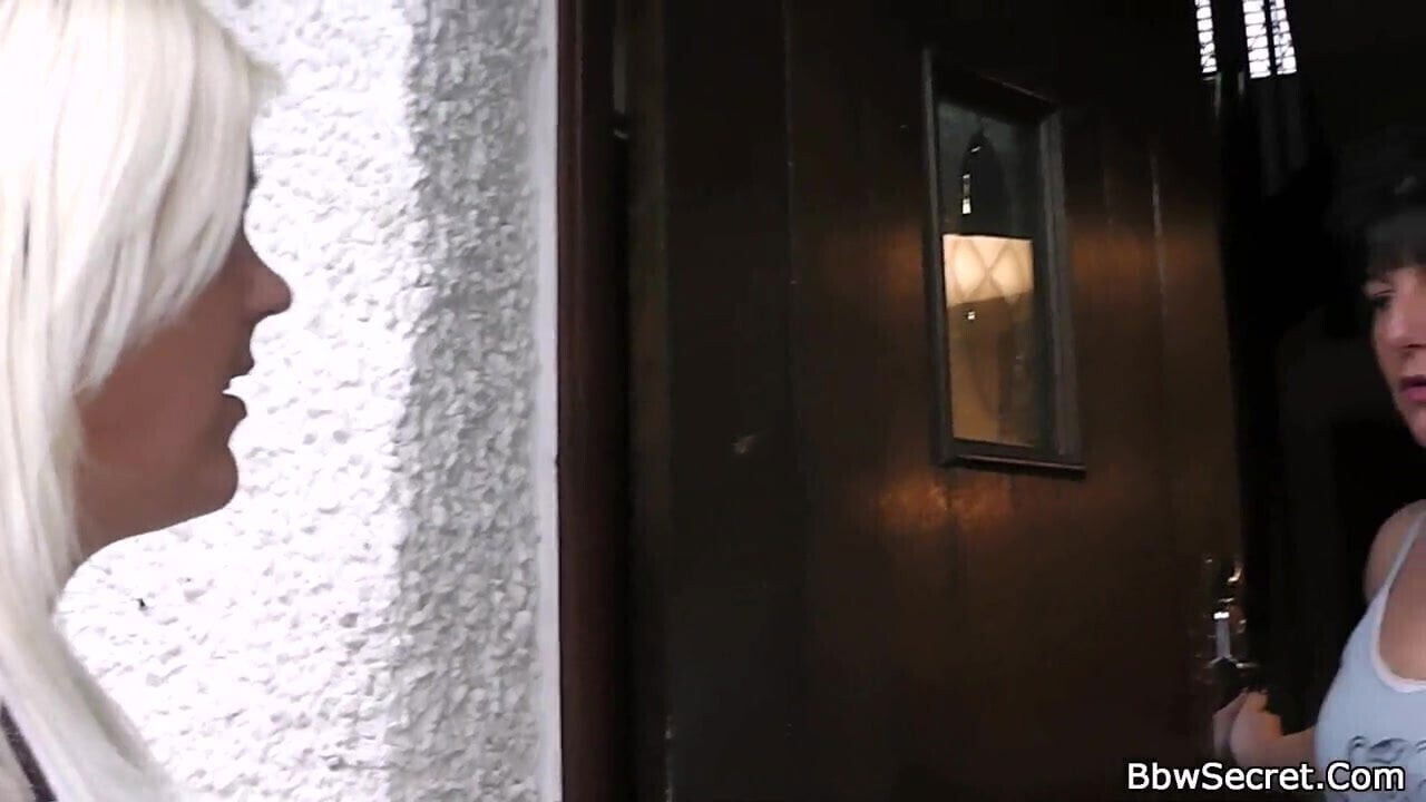 Husband cheating with hot blonde BBW