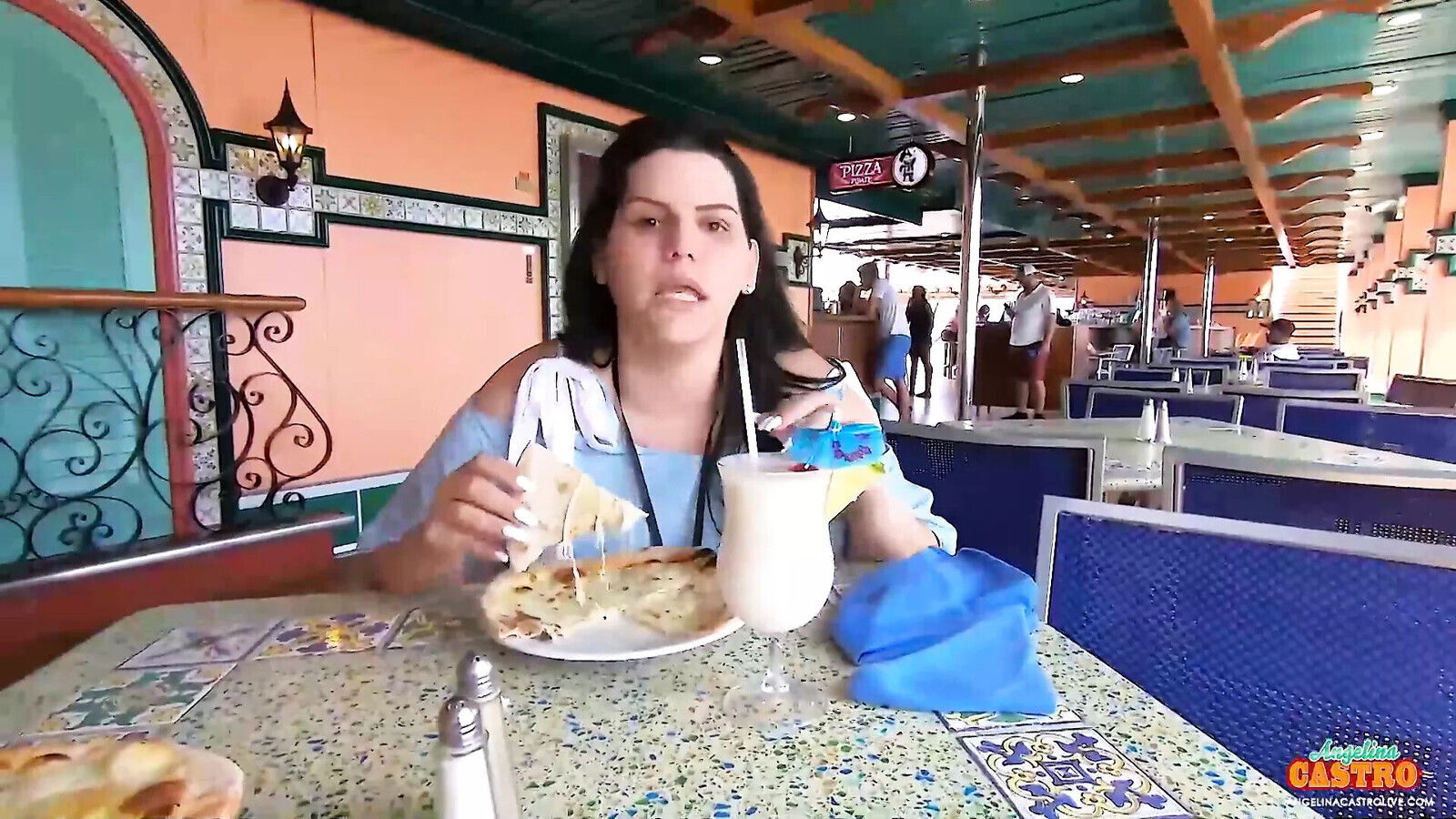 Aboard! Angelina Castro Virgo Peridot Jizzed