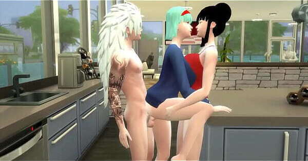 Naruto Hentai Episodio Madara radi montando gran orgia sobre cocina todas amigas todas terminan llena leche culo