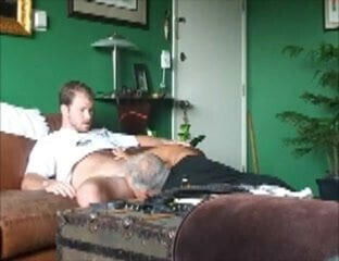 Young Man Comes Over To Have Daddy Suck Him Off