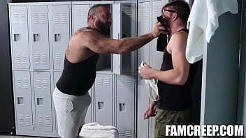 Alex Tikas catches his stepson Kyle Hart smelling jock straps