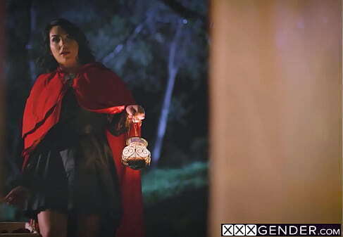 enjoyed fairytale with afraid shemale Chanel Santini