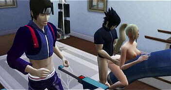Naruto Hentai Episodio Sasuke Marido Enga&ntilde_ado Ejercicios Sexual Esposa Follada frente Marido Cornudo Naruto Hentai Netorare
