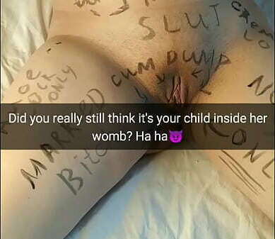 Dirty cuckold-cheating captions compilation with creampies pregnancy! Milky Mari