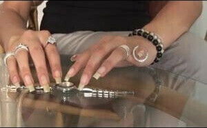 Sexiest long natural nails show