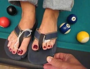 cum on Flip Flops countdown