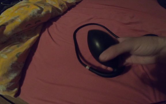 inflatable Butt plug with detechable