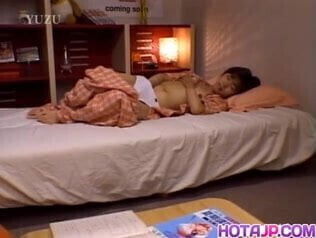 Amateur Michiru masturbating at home