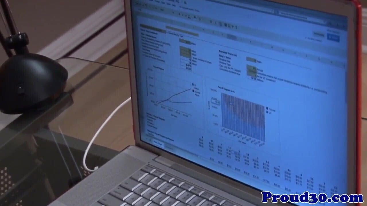 mature amateur jerking office