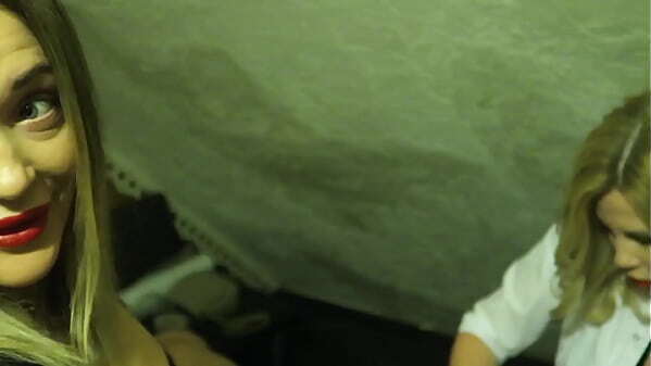 SugarNadya intimate haircut during party