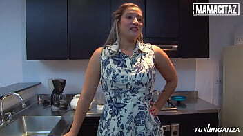 MAMACITAZ (Ana Mesa, Charles Gomez) Latina MILF Calls Neighbour Quick Fuck