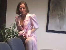 Kutasia interview in pink dress