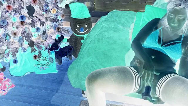 M.I.L.F. fucks herself with 8inch dildo hubby films.