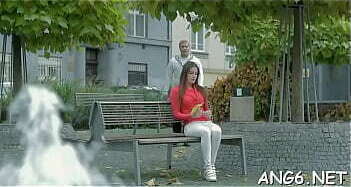 Delicious barely legal Zuzana gets super wet