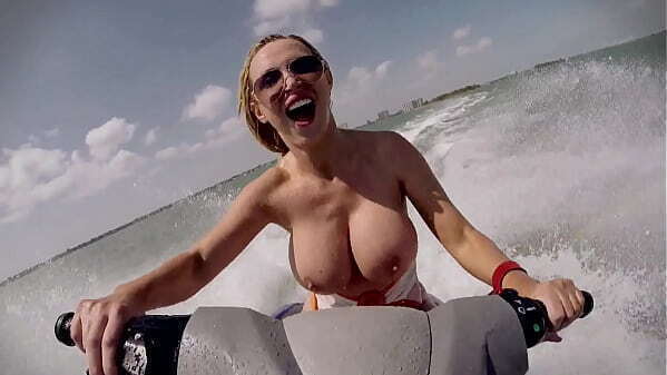 BANGROS Blonde Nikki Benz Riding Waves &amp_