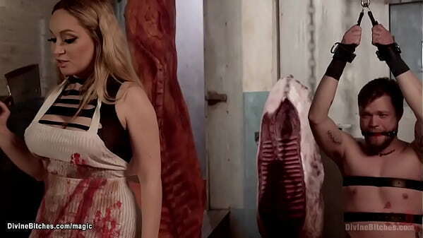 MILF butcher pegging delivery