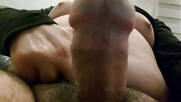 Big fucking tits. Sexy body with final cumshot. You will cum in my fucking boobs.