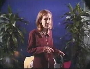 Nervous Redhead Babe Settles Her Account !