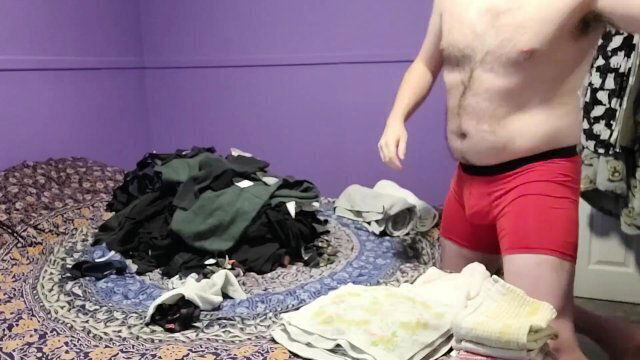 Domestic Mode Folding Laundry Underwear