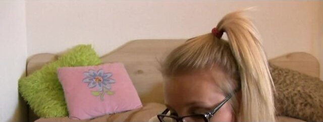 glases teenie dildo sucking socks