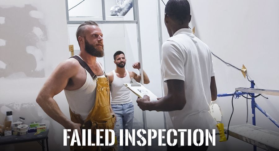 Casey Everett & Deep Dicc & Brian Bonds in Failed Inspection - DisruptiveFilms