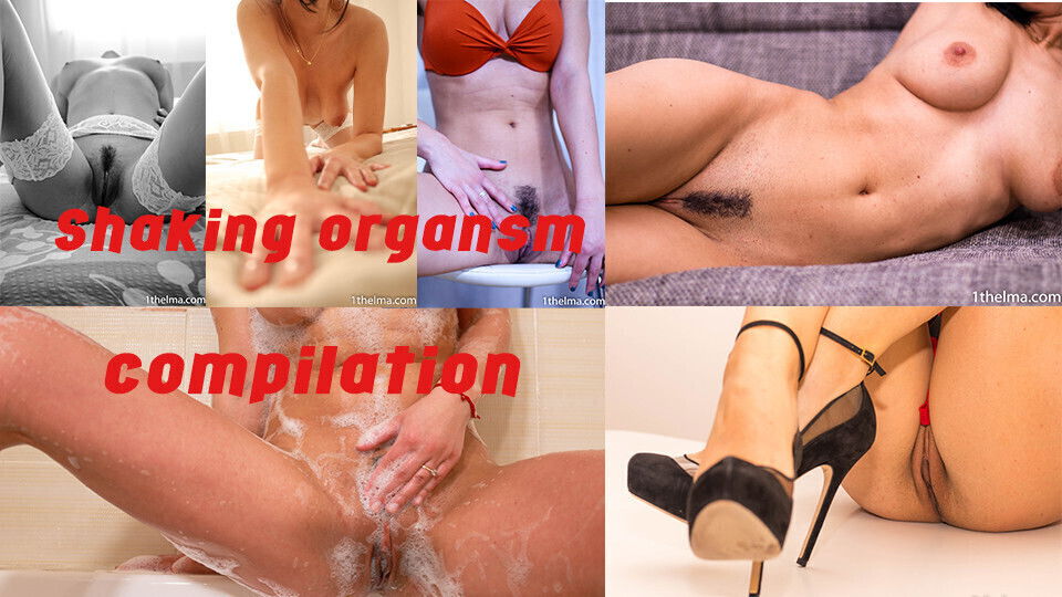 Shaking orgasm compilation part