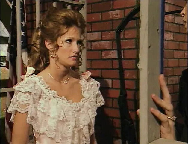 Busty blond slim brunette MILF carpet munchers