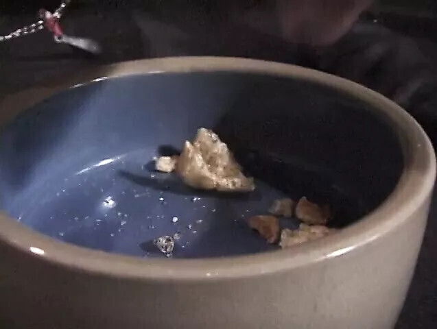 Beautiful girl slaps slave guy's makes suck