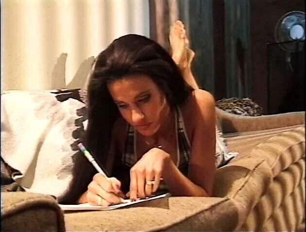 helps brunette with homework sexual demands