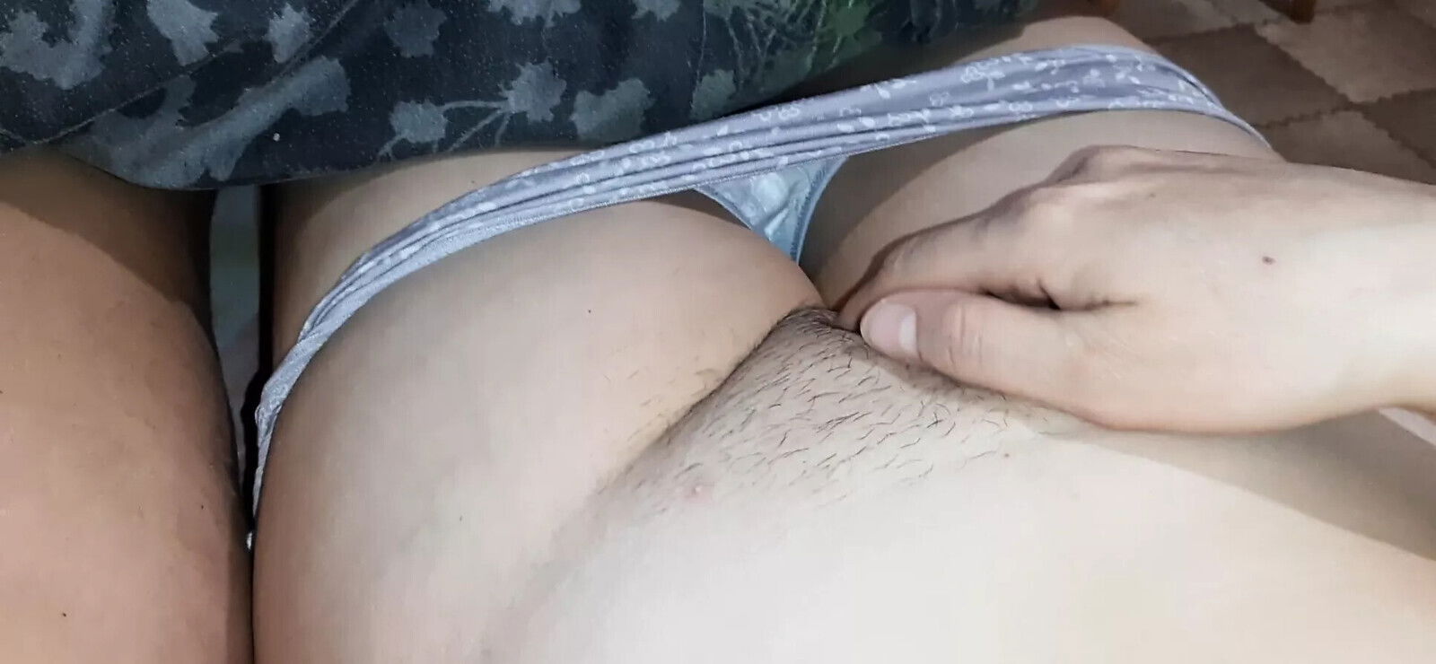 Three girlfriends masturbate under covers