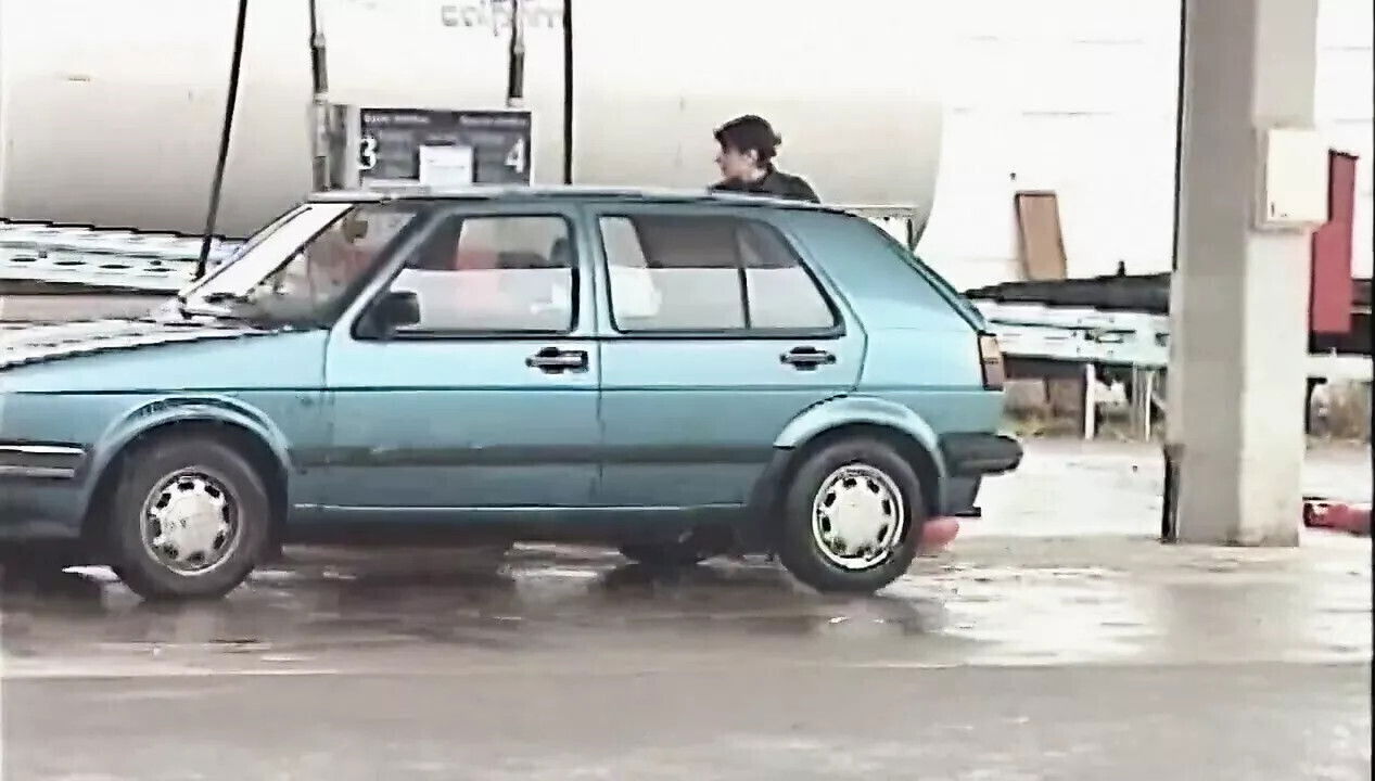 Tankstellen Luder anbgeschleppt