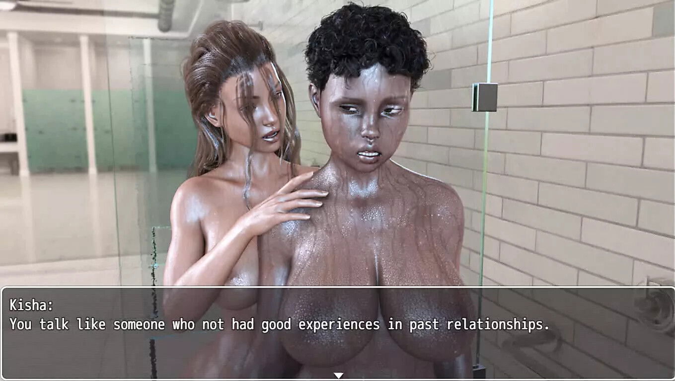 Laura, Lustful Secrets Interracial Lesbians Under Shower