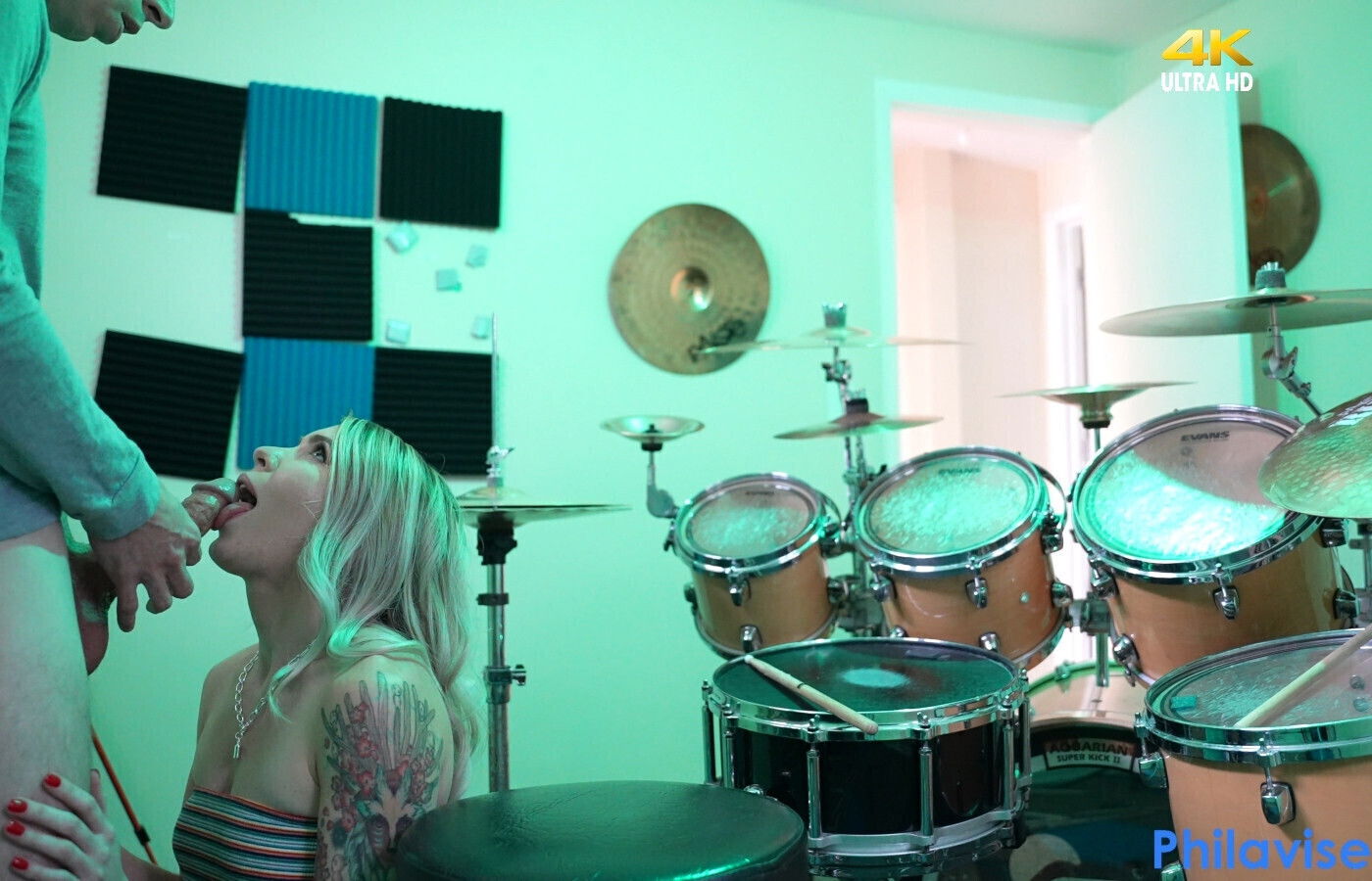 PHILAVISE first drum lesson