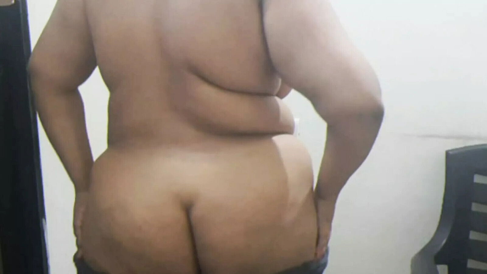 Indian girlfriend teasing boyfriend with sexy strip show