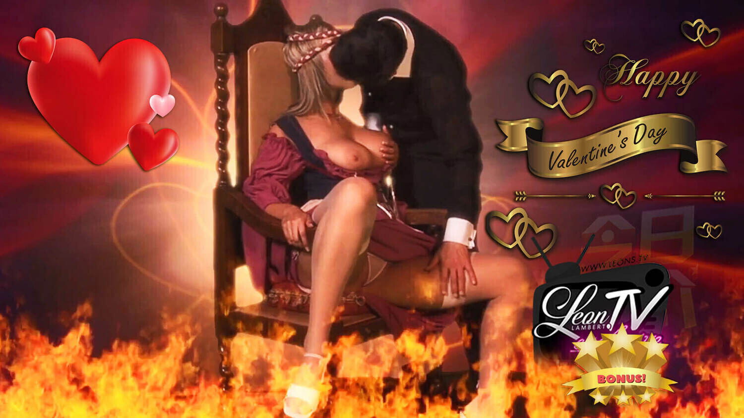 Sexy Dress gets fucked Valentine’s