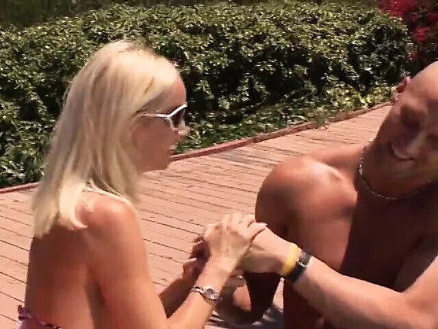 Bald stud fucks gets head from stunning MILF, then fucks