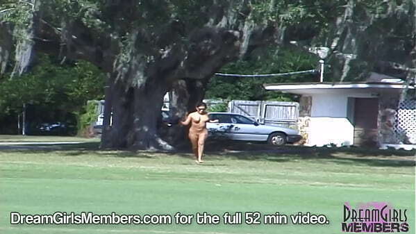 Wild Latina Streaks Across Public Golf Course