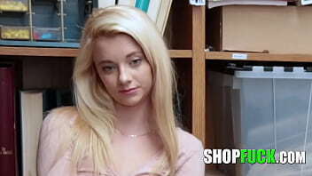 Nice 18yo Teenage Thief Was Busted And Fucked - SHOPFUCK