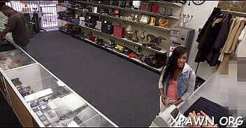 Mesmerizing ebony gal fucks like an expert