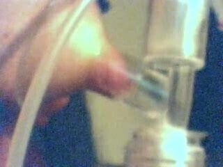 Milky breast pumping