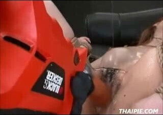 Power Tools Hairy Asian Teens Cunt