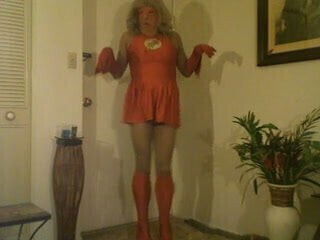 monster mashing in pantyhose