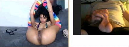 Cum for a kinky black slut