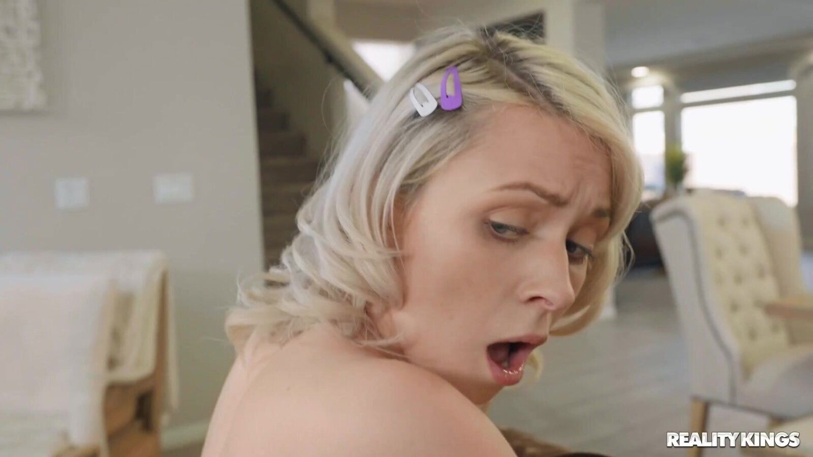 Derza Sinclaire getting fucked leather couch