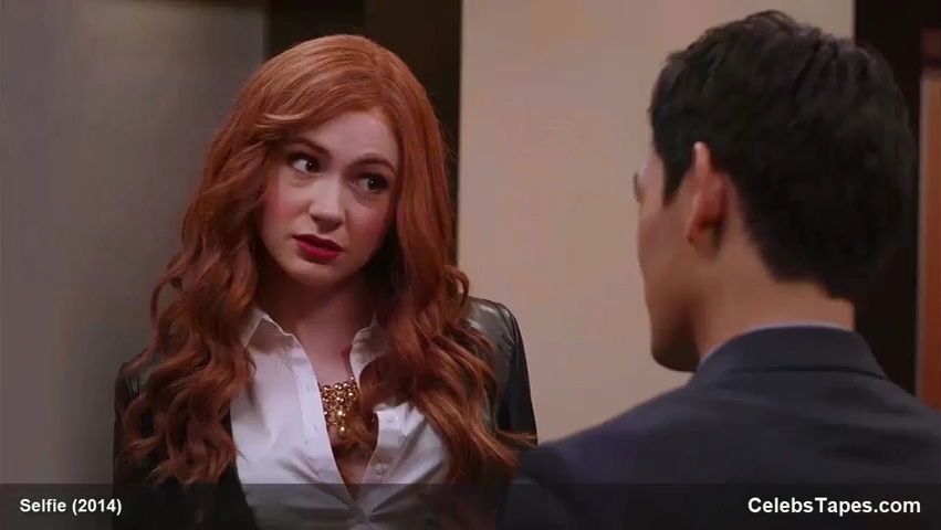 Karen Gillan lingerie scenes