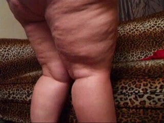 Latina BBW Monster Ass Does A Strip Tease In Heels 