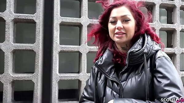 GERMAN SCOUT REDHEAD BERLIN COLLEGE GIRL PICKUP CASTING FUCK